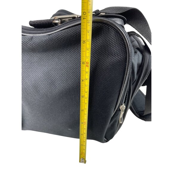 Protege Large Black Collapsible Sport Travel Gym Duffle Bag Shoulder Strap - Picture 12 of 13